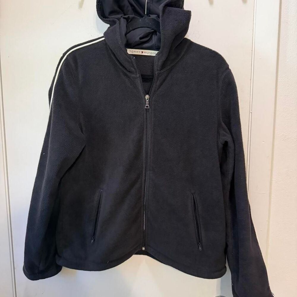 Tommy-hilfiger Men's Black Zip Up